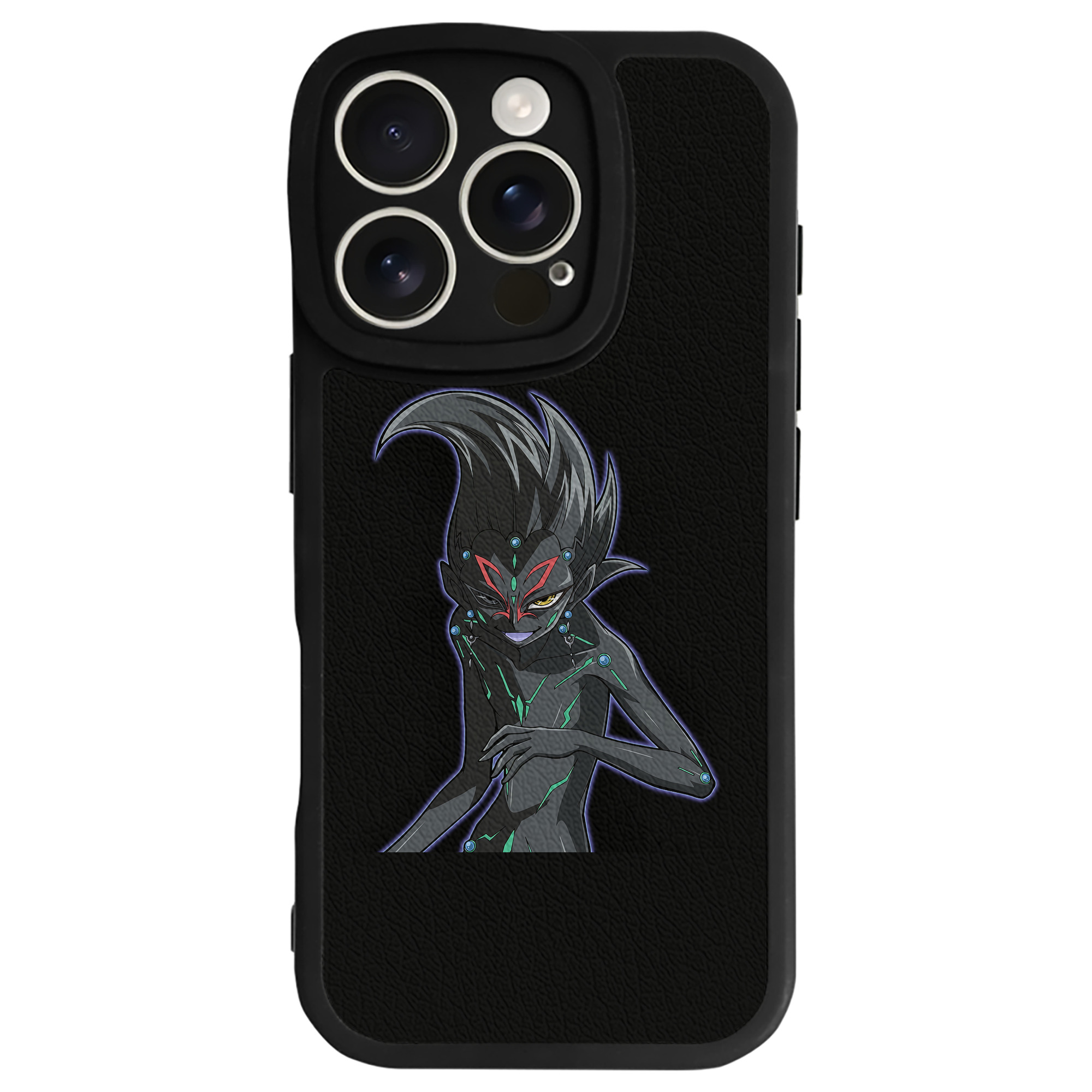 遊☆戯☆王 Yu-Gi-Oh! 【iPhone 16シリーズ対応】シリコンスマホケース（レザー調） 材質：シリコン